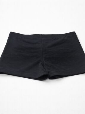 Women's Black Swim Shorts Size XL With Lined Front